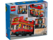 LEGO City - Červený dvoupodlažní vyhlídkový autobus