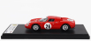 Looksmart Ferrari 250lm Coupe N 26 1000km Paris 1966 David Piper - Mike Parkes 1:43 Red