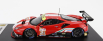 Looksmart Ferrari 488 Gte Evo 3.9l Turbo V8 Team Af Corse N 21 1:43, červená