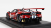 Looksmart Ferrari 488 Gte Evo 3.9l Turbo V8 Team Spirit Of Race N 71 1:43, červená