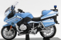 Maisto BMW R1200rt Polizia Stradale 2005 1:18 Světle Modrá Bílá