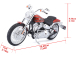 Maisto Harley Davidson 2014 CVO Breakout 1:12