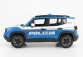 Maisto Jeep Renegade Polizia 2017 1:24 Světle Modrá Bílá