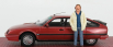 Matrix scale models Citroen Cx Gti Turbo Ii 1986 With Figure Horst S.duisburg 1:43 Red