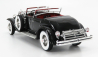 Matrix scale models Duesenberg Sj 2608 Torpedo Pheaton Walker Cabriolet Open 1930 1:18 Black