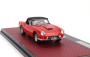 Matrix scale models Ferrari 400 Superamerica Pinifarina Cabriolet Closed 1960 1:43 Červená Černá