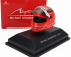 Mini helmet Schuberth helmet F1  Casco Helmet Mgpw01 Mercedes Gp Season 2010 Michael Schumacher 1:8 Red