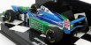 Minichamps Benetton F1  B194 N 6 3rd Belgian Gp 1994 Jos Verstappen 1:43 Zelená Modrá