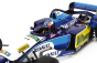 Minichamps Benetton F1 B195 Team Mild Seven Renault N 1 World Champion Season 1995 Michael Schumacher 1:12 Modrá Žlutá