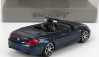 Minichamps BMW 6-series M6 Cabriolet Open (f13) 2015 1:87 Blue Met