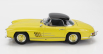 Minichamps Mercedes benz 300sl Roadster (w198) Cabriolet Hard-top 1958 1:18 Žlutá