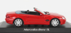 Minichamps Mercedes benz Sl-class (r230) 2001 1:43 Red