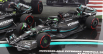 Minichamps Mercedes gp Set dvou modelů F1 1:43, černá