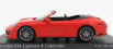 Minichamps Porsche 911 991-2 Carrera 4s Cabriolet 2017 1:43 Orange