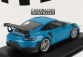 Minichamps Porsche 911 991-2 Gt2 Rs Coupe 2018 - Silver Rims 1:43 Miami Blue