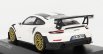 Minichamps Porsche 911 991-2 Gt2 Rs Weissach Package Coupe 2018 1:43 Bílá