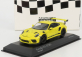 Minichamps Porsche 911 991-2 Gt3 Rs Coupe 2018 - Black Rims 1:43 Závodní Žlutá