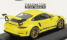 Minichamps Porsche 911 991-2 Gt3 Rs Coupe 2018 - Golden Rims 1:43 Závodní Žlutá