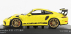 Minichamps Porsche 911 991-2 Gt3 Rs Coupe 2018 - Golden Rims 1:43 Závodní Žlutá