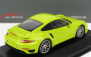 Minichamps Porsche 911 991 Turbo S 2014 1:43 Světle Zelená