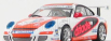 Minichamps Porsche 911 Gt3 N 98 Carrera Cup Asia Macau 2007 P.ma 1:43 Bílá Oranžová