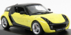 Minichamps Smart Roadster Coupe 2003 1:43 Žlutá Černá