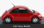 Minichamps Volkswagen New Beetle 1998 1:43 Red