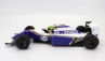 Minichamps Williams F1  Fw16 Team Rothmans Renault N 2 San Marino Gp Dirty Version 1994 Ayrton Senna 1:12 Modrá Bílá