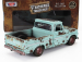 Motor-max Chevrolet C-10 Pick-up Weathered Treasure 1966 1:24 Ruggine - Rust