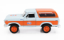 Motor-max Ford usa Bronco Gulf 1978 1:24 Světle Modrá Oranžová