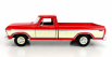 Motor-max Ford usa F-150 Pick-up Custom 1979 1:24 Červený Krém