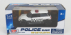 Motor-max Mini Cooper Police 2005 1:43 Bílá Černá