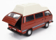 Motor-max Volkswagen T3 Camper Van High Roof 1983 1:24 Hnědá Bílá