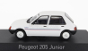 Norev Peugeot 205 Junior 1988 1:43 Bílá