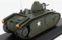 Odeon Renault B1 Bis Tank France 1945 1:43 Vojenská Zelená