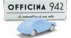 Officina-942 Fiat 500 Coupe Speciale Pininfarina 1957 1:76 Světle Modrá