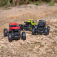 RC auto RMT Rock Buster, červená + náhradní baterie