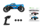 RC auto KAVAN GRT-10 Thunder Brushless 2,4 GHz 4WD Monster Truck 1:10, modrá