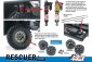 RC auto Rescuer 1/10 sada 2,4GHz, bílá