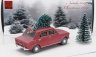 Rio-models Fiat 128 1-series 1969 - Christmas Edition 2024 - Con Babbo Natale - With Santa Claus Figure 1:43 Red