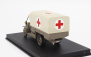 Rio-models Fiat 18bl Truck Telonato Ambulanza C.r.i. 1915 - 160th Anniversario Croce Rossa Italiana 1:43 Vojenská Zelená