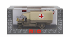 Rio-models Fiat 18bl Truck Telonato Ambulanza C.r.i. 1915 - 160th Anniversario Croce Rossa Italiana 1:43 Vojenská Zelená