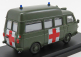 Rio-models Fiat 238 Van Tetto Alto Ambulanza Esercito Italiano 1970 1:43 Vojenská Zelená