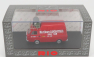 Rio-models Fiat 238 Van Tetto Alto Con Portapacchi Assistenza Corse Lancia 1973 - High Roof With Rack 1:43 Red