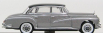 Rio-models Mercedes benz Typ 300 W 189 Adenauer 1:43 Grey Met Black