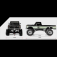 SCA-1E 2.1 FORD F150 truck RTR, černý (rozvor 313mm), Oficiálně licencovaná karoserie