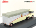 Schuco Volkswagen T1b Continental Motors Porsche Car Transporter 1962 1:64 Krémově Šedá Stříbrná