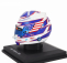 Spark-model Bell helmet Casco Helmet F1 Logan Sargeant Team Williams Racing N 2 Season 2024 1:5 Bílá Modrá Červená