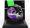 Spark-model Bell helmet Casco Helmet F1 Zhou Guanyu Team Stake Kick Sauber N 24 Season 2024 1:5 Black