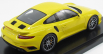 Spark-model Porsche 911 991-2 Turbo S Coupe 2015 - Con Vetrina - With Showcase 1:18 Žlutá